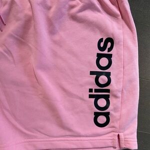 Adidas women’s pink cotton shorts 3X NWT